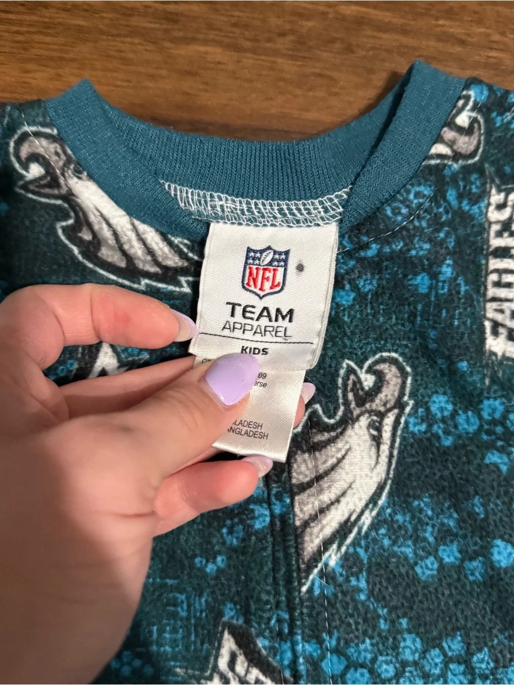 Sold Baby boy Philadelphia eagles sleeper